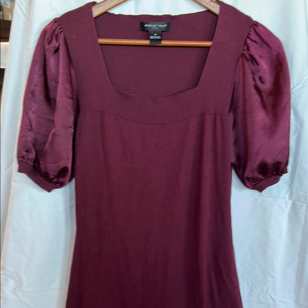 Maroon  Women's Top by August Silk